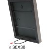 Деревяна рамка S40R 20x30 см темно-сіра