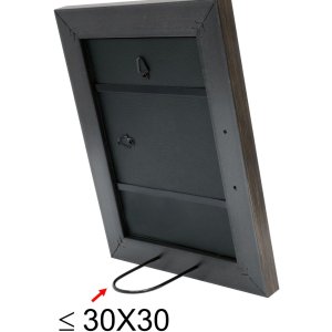Пластиковая рама Deknudt S42P бронза 40x50 см волокнистая структура