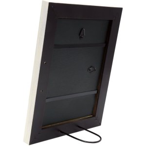 Деревяна рамка S42L біла пофарбована 13x18 см