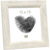 Деревяна рамка S42L біла пофарбована 13x18 см
