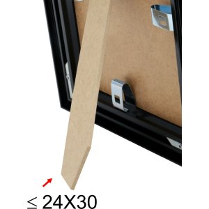 Алюминиевая рамка Deknudt S023 черная 13x18 см
