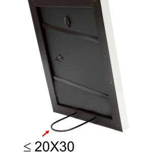 Фоторамка белая пластиковая 20,0 x28,0 см S43WK