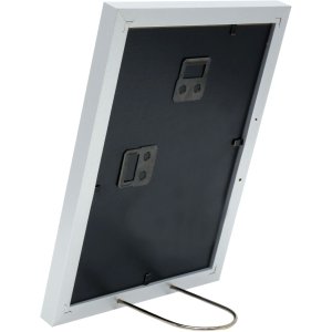 Деревянная рамка Deknudt MDF S44C 15x20 см серебристая