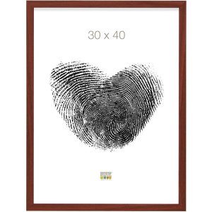 Деревяна рамка Deknudt МДФ S44C 13x18 см світло-коричнева