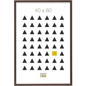 Деревянная рамка Deknudt MDF S44C 18x24 см темно-коричневая