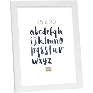 Деревяна рамка Deknudt МДФ S44C 18x24 см біла