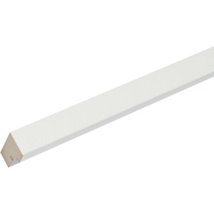 Деревянная рама Deknudt S40A белая 40x60 см с пассатижами 30x45 см