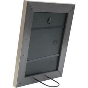 Пластиковая рамка Deknudt S42P серебристая 13x18 см