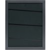 Пластиковая рамка Deknudt S42P серебристая 13x18 см