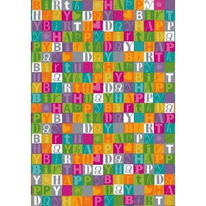 Artebene Papier 70x100 cm Happy Birthday Pablo