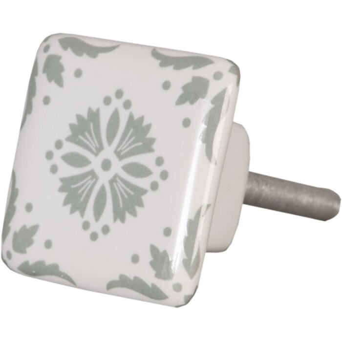 Візерунок сірий білий 3,5см (62346)