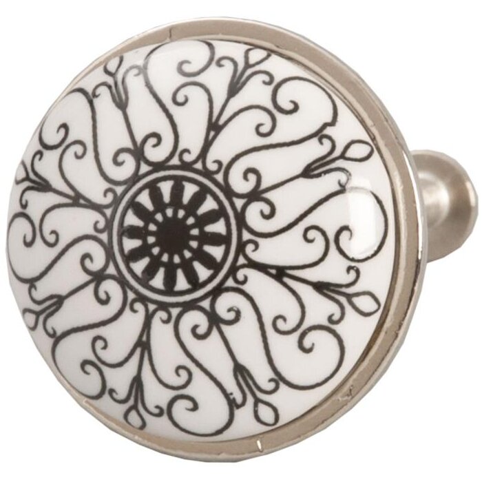 Візерунок чорно-білий (61886)