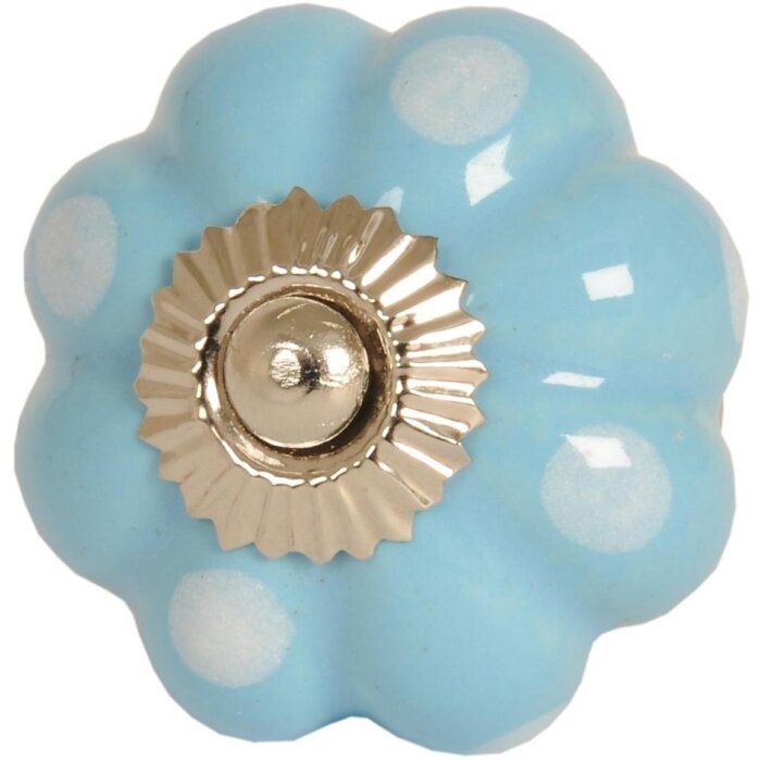 Punkte hellblau (60302)