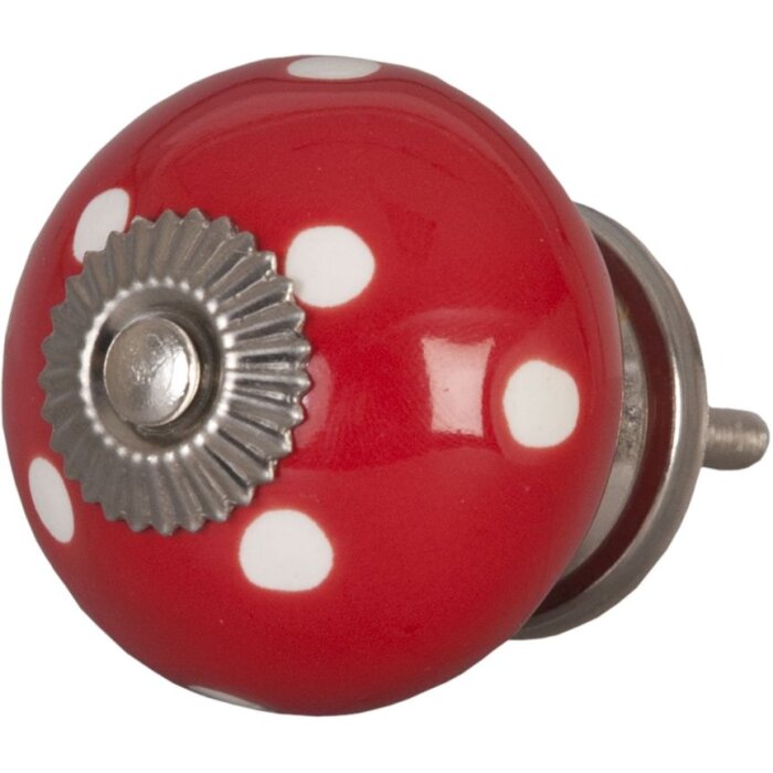 Точки червоні білі (62326)