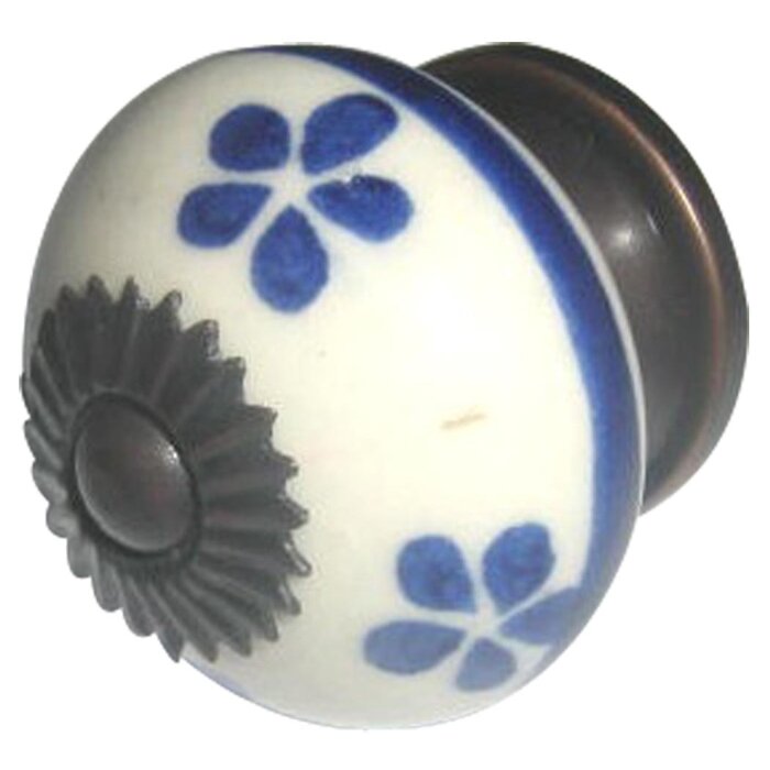 Квітка біло синя (60299)