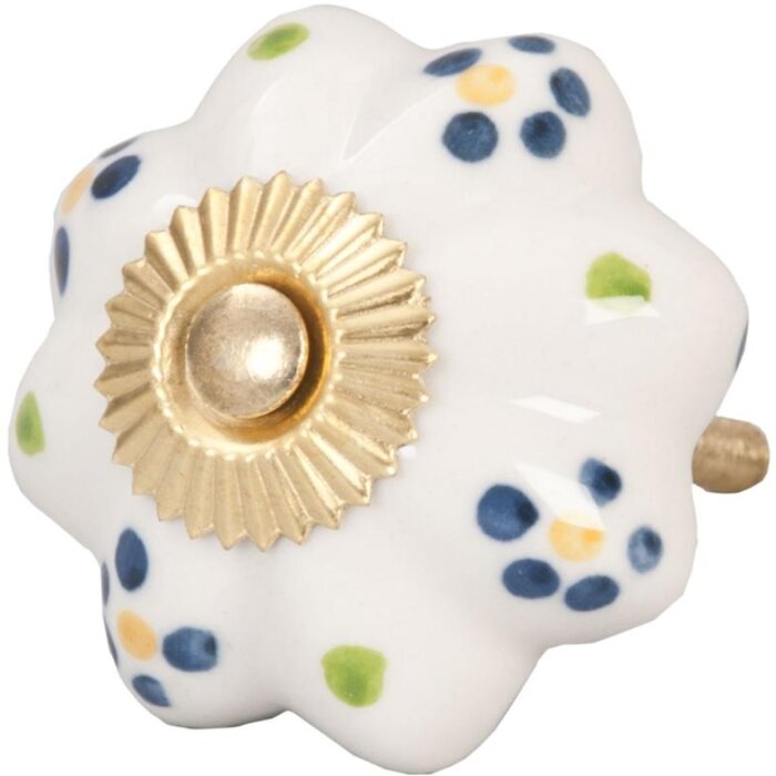 Квіти білі різнокольорові (61847)