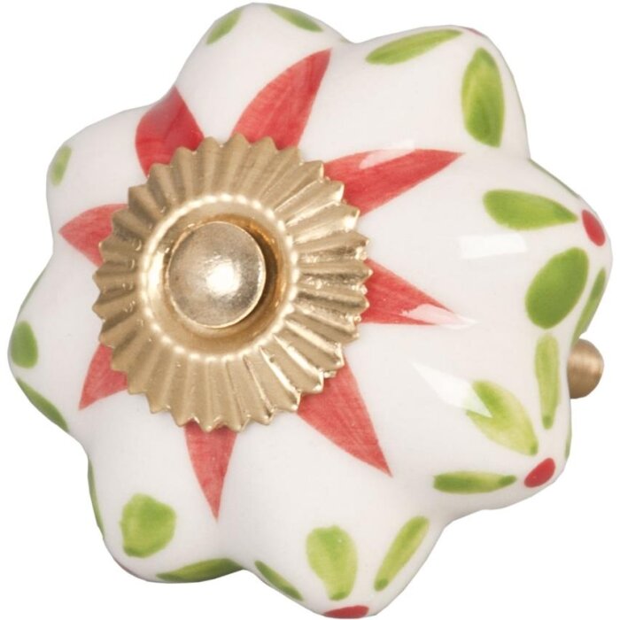 Декор зелений червоний (61848)