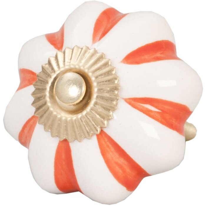 Смужки білі помаранчеві (61851)