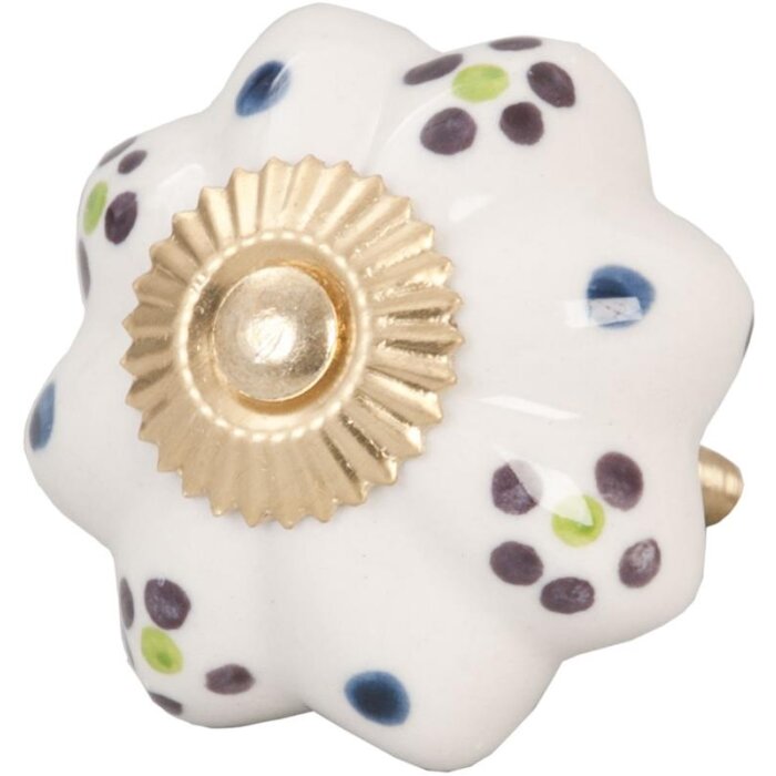 Квіти білі різнобарвні (61850)