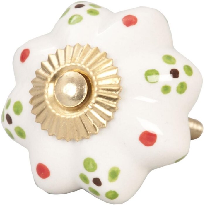 Квіти біло-зелені (61858)