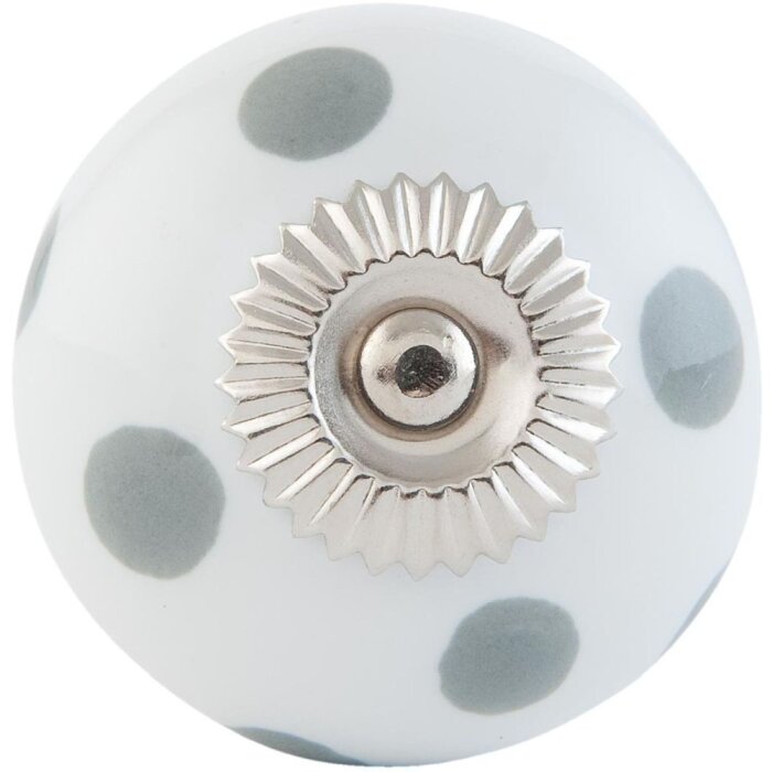 Точки білі сірі (63496)